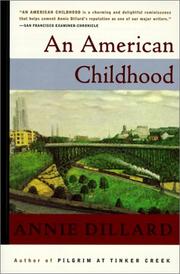 Cover of: An American Childhood by Annie Dillard
