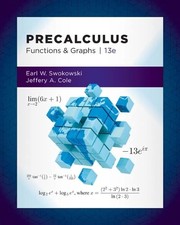 Cover of: Student Solutions Manual for Swokowski/Cole's Precalculus : Functions and Graphs, 13th by Earl William Swokowski, Jeffery Cole