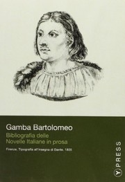 Cover of: Bibliografia delle novelle italiane in prosa