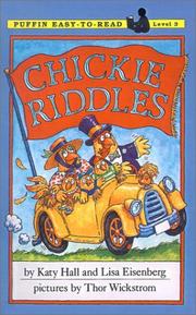 Cover of: Chickie Riddles by Katy Hall