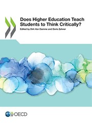 Cover of: Does Higher Education Teach Students to Think Critically?