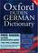 Cover of: Oxford-Duden German Dictionary