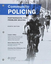 Cover of: Bundle : Community Policing: Partnerships for Problem Solving, Loose-Leaf Version, 8th + MindTap Criminal Justice, 1 Term  Printed Access Card