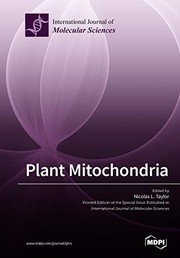 Cover of: Plant Mitochondria by Nicolas L Taylor