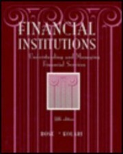 Cover of: Financial Institutions by Peter S. Rose, James W. Kolari