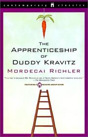 Cover of: Apprenticeship of Duddy Kravitz by Mordecai Richler