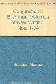 Cover of: Conjunctions: 1 (Bi-Annual Volumes of New Writing Ser.)