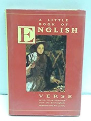 Cover of: A Little book of English verse