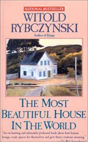 Cover of: Most Beautiful House in the World by Witold Rybczynski