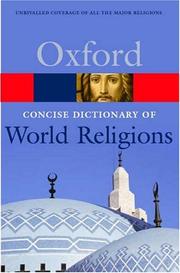 Cover of: The Concise Oxford Dictionary of World Religions (Oxford Paperback Reference) by John Bowker