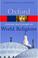 Cover of: The Concise Oxford Dictionary of World Religions (Oxford Paperback Reference)