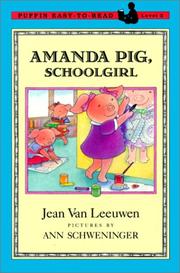 Cover of: Amanda Pig, Schoolgirl (Puffin Easy-To-Read)
