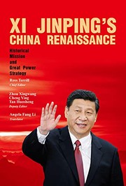 Cover of: Xi Jinping's China renaissance by Ross Terrill