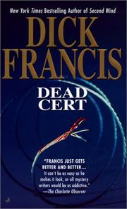 Cover of: Dead Cert by Dick Francis