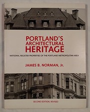 Cover of: Portland's Architectural Heritage by James B. Norman