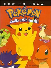 Cover of: How to Draw Pokemon by Ron Zalme, Ron Zalme