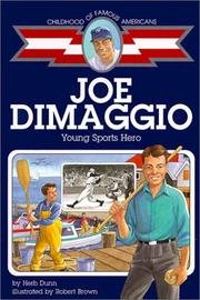 Cover of: Joe Dimaggio: Young Sports Hero (Childhood of Famous Americans (Sagebrush))