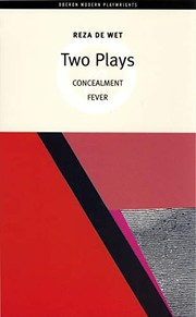 Cover of: Reza De Wet: Two Plays (Oberon Modern Playwrights)