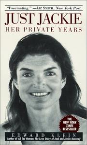 Cover of: Just Jackie: Her Private Years
