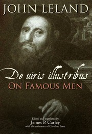 Cover of: De uiris illustribus =: On famous men