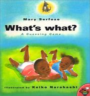 Cover of: What's What? a Guessing Game