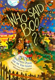 Cover of: Who Said Boo by Nancy White Carlstrom