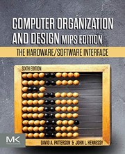 Cover of: Computer Organization and Design MIPS Edition by David A. Patterson, John L. Hennessy