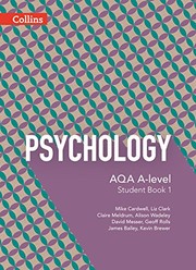 Cover of: AQA a-Level Psychology by Mike Cardwell, Liz Clark, Claire Meldrum, Chris Chandler, Kay Kendall