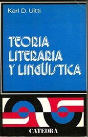 Cover of: Taeoria Literaria Y Linguistica