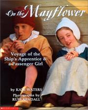 Cover of: On the Mayflower by Kate Waters