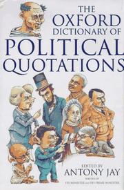 Cover of: POLITICAL QUOTATIONS
