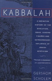 Cover of: Kabbalah by Gershon Scholem
