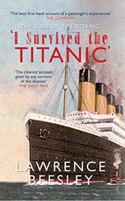 Cover of: 'I Survived the Titanic' by Lawrence Beesley