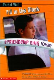 Cover of: Fill in the Blanks (Friendship Ring) by Rachel Vail