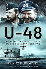 Cover of: U-48 by Franz Kurowsk, Franz Kurowski