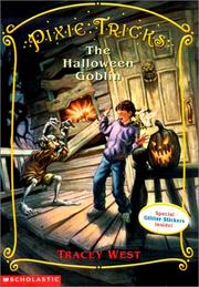Cover of: Halloween Goblin (Pixie Tricks) by Tracey West