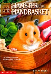 Cover of: Hamster in a Handbasket (Animal Ark Series #16) by Jean Little