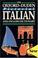 Cover of: The Oxford-Duden Pictorial Italian and English Dictionary