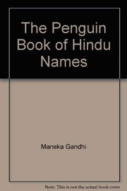 Cover of: The Penguin book of Hindu names