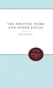 Cover of: Written Word and Other Essays