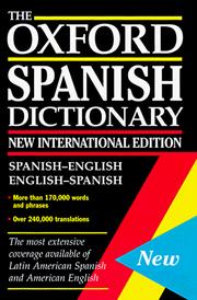 Cover of: Diccionario español/inglés - inglés/español | 