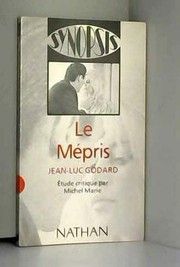 Cover of: Le Mépris, Jean-Luc Godard: étude critique