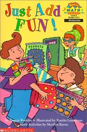 Cover of: Just Add Fun (Hello Reader! Math Level 4) by Joanne Rocklin, Joanne Rocklin