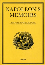 Cover of: Memoirs: dictated by the emperor at St. Helena to the generals who shared his captivity