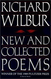 Cover of: New and Collected Poems (Harvest Book)