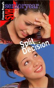 Cover of: Split Decision by Francine Pascal