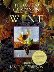 Cover of: The Oxford companion to wine by edited by Jancis Robinson.