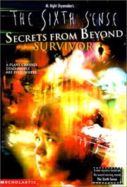 Cover of: Survivor (Sixth Sense: Secrets from Beyond)
