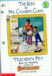 Cover of: Teacher's Pet