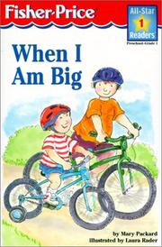 Cover of: When I Am Big (All-Star Readers: Level 1)